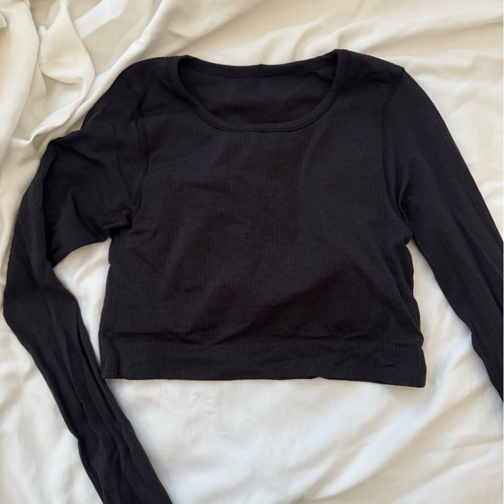 Lululemon Ebb to Street Long Sleeve Black
